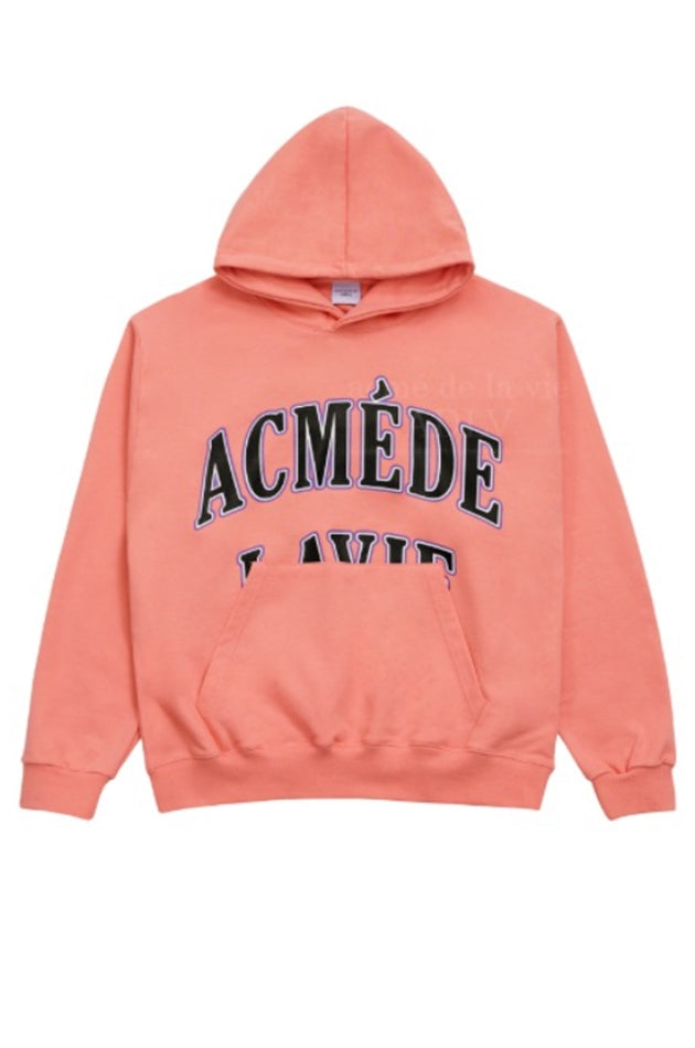 アクメドラビ(acme' de la vie)    INNER POCKET HOODIE INDIGO PINK