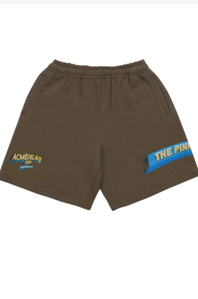 アクメドラビ(acme' de la vie) PINNACLE LOGO SHORT PANTS BROWN