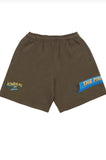 アクメドラビ(acme' de la vie) PINNACLE LOGO SHORT PANTS BROWN