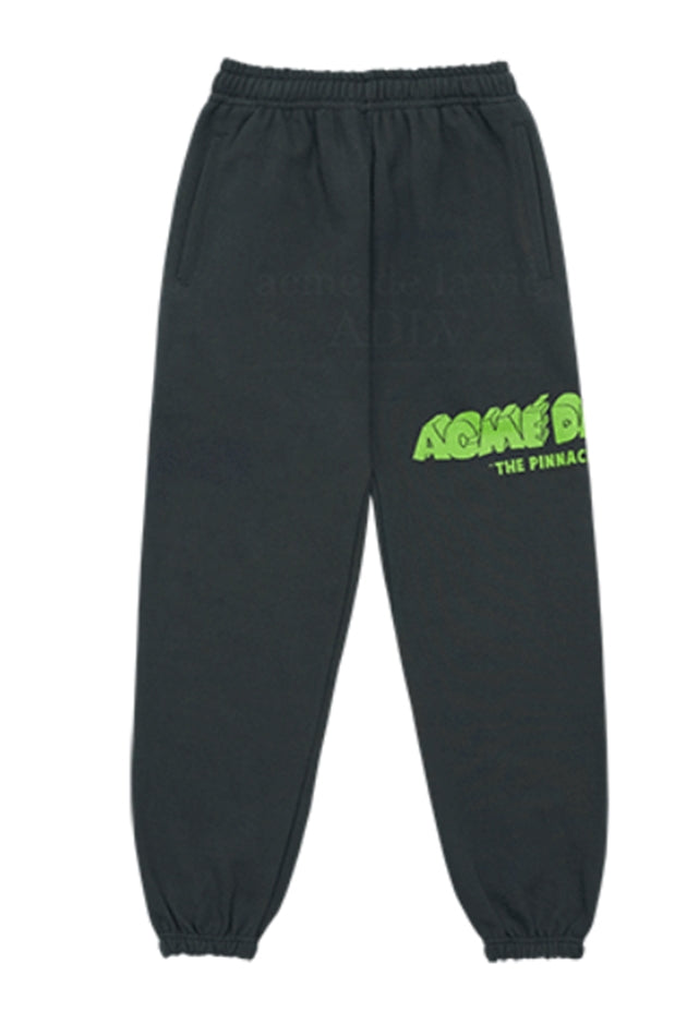 アクメドラビ(acme' de la vie) 3D LOGO PANTS CHARCOAL