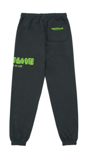 アクメドラビ(acme' de la vie) 3D LOGO PANTS CHARCOAL