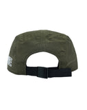 アクメドラビ(acme' de la vie) OUTLINE EMBROIDERY NYLON CAMP CAP KHAKI