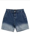 アクメドラビ(acme' de la vie) TWO-TONE GRADIENT DENIM SHORT PANTS BLUE