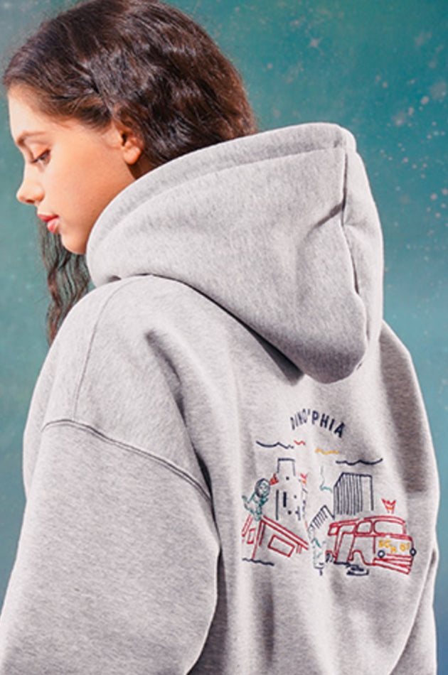 ティーダブリューエヌ(TWN) DINOPIA HOODIE   SHHD3344