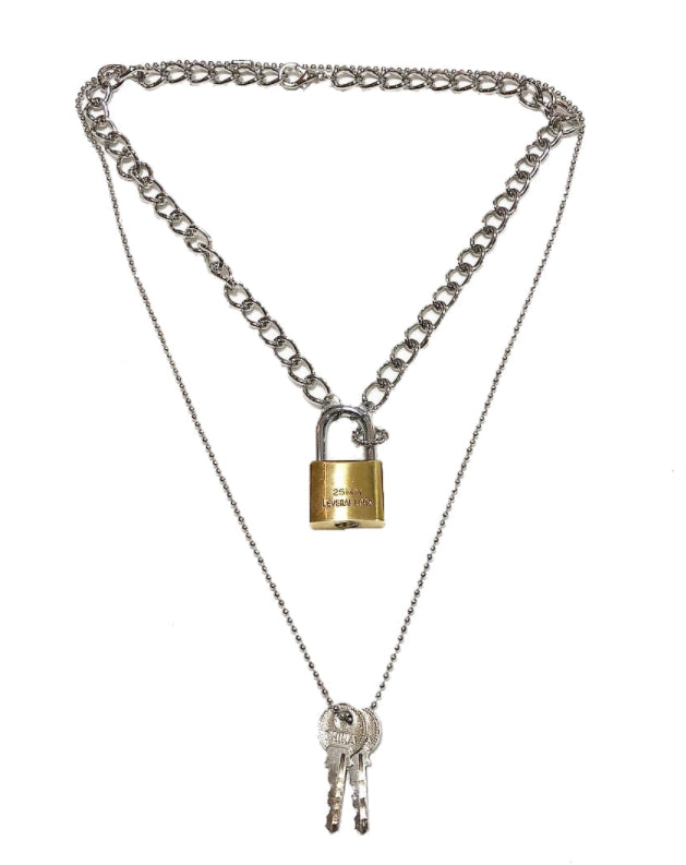 トレンディウビ(Trendywoobi) Lock / key necklace