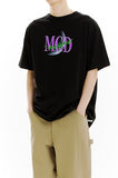 mahagrid (マハグリッド)  CRESCENT TEE [BLACK]