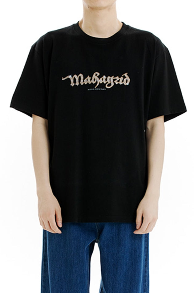 mahagrid (マハグリッド) BLING LOGO TEE [BLACK]