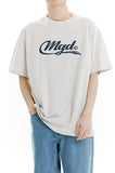 mahagrid (マハグリッド)  MGD SKOOL LOGO TEE [OATMEAL]