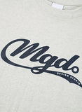 mahagrid (マハグリッド)  MGD SKOOL LOGO TEE [OATMEAL]