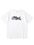 mahagrid (マハグリッド)  MGD SKOOL LOGO TEE [WHITE]