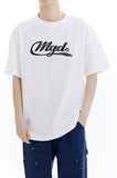 mahagrid (マハグリッド)  MGD SKOOL LOGO TEE [WHITE]