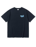 mahagrid (マハグリッド) SANSKRIT LOGO TEE [NAVY]