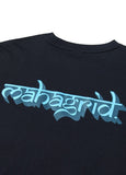 mahagrid (マハグリッド) SANSKRIT LOGO TEE [NAVY]