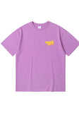 mahagrid (マハグリッド)  SANSKRIT LOGO TEE [PURPLE]