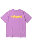 mahagrid (マハグリッド)  SANSKRIT LOGO TEE [PURPLE]