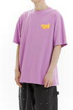 mahagrid (マハグリッド)  SANSKRIT LOGO TEE [PURPLE]