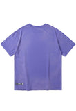 mahagrid (マハグリッド)  BASIC LOGO BLEACH TEE [PURPLE]