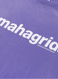 mahagrid (マハグリッド)  BASIC LOGO BLEACH TEE [PURPLE]