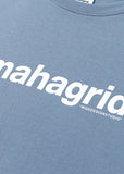 mahagrid (マハグリッド)   BASIC LOGO TEE [BLUE]