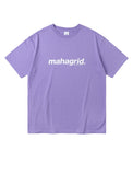 mahagrid (マハグリッド)  BASIC LOGO TEE [PURPLE]