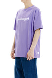 mahagrid (マハグリッド)  BASIC LOGO TEE [PURPLE]