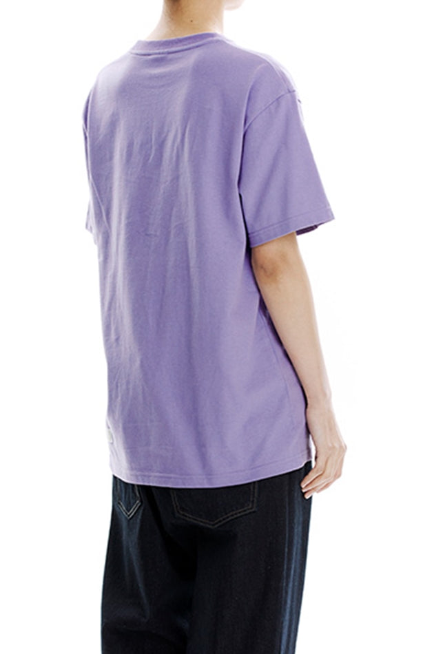 mahagrid (マハグリッド)  BASIC LOGO TEE [PURPLE]