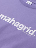 mahagrid (マハグリッド)  BASIC LOGO TEE [PURPLE]
