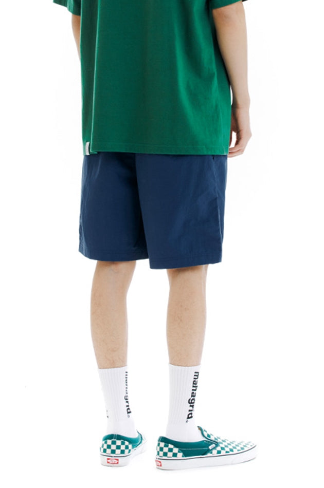 mahagrid (マハグリッド)  BASIC LOGO SHORT [NAVY]
