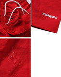 mahagrid (マハグリッド)  BASIC LOGO SHORT [RED]