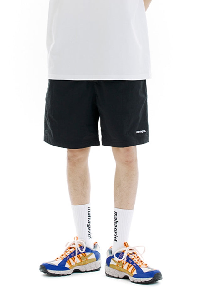 mahagrid (マハグリッド)   BASIC LOGO SHORT [BLACK]