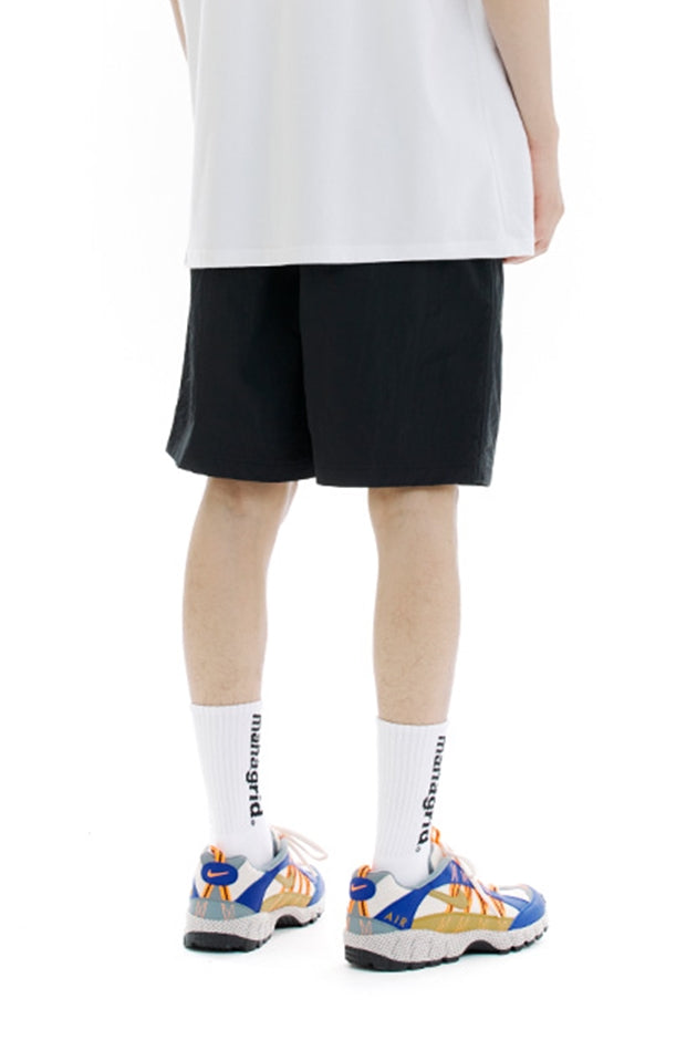 mahagrid (マハグリッド)   BASIC LOGO SHORT [BLACK]