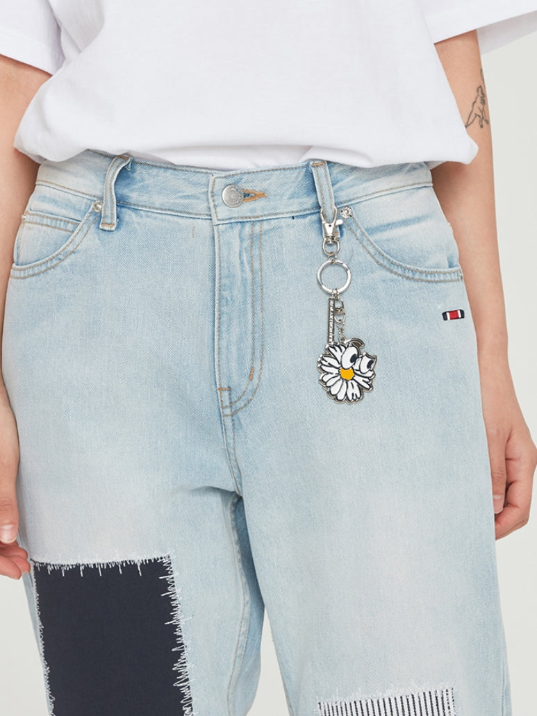 ロマンティッククラウン(ROMANTIC CROWN) FLOWER FACE KEY RING