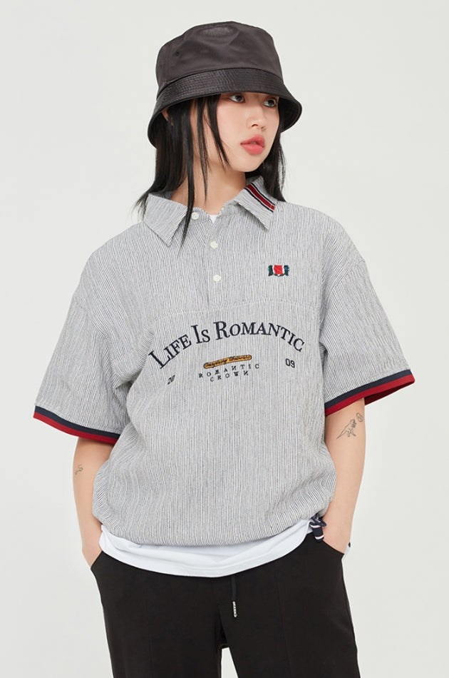ロマンティッククラウン(ROMANTIC CROWN) SEERSUCKER SUMMER ANORAK_GREY