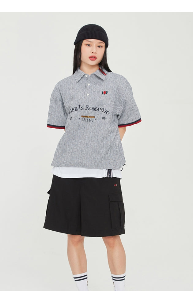 ロマンティッククラウン(ROMANTIC CROWN) SEERSUCKER SUMMER ANORAK_NAVY