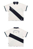 ロマンティッククラウン(ROMANTIC CROWN) RMTC LOGO LINE POLO_OATMEAL
