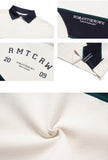 ロマンティッククラウン(ROMANTIC CROWN) RMTC LOGO LINE POLO_OATMEAL