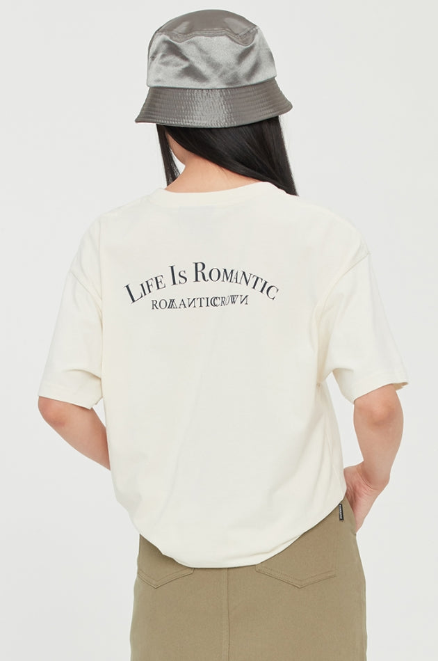 ロマンティッククラウン(ROMANTIC CROWN) AMUR TIGER TEE_OATMEAL