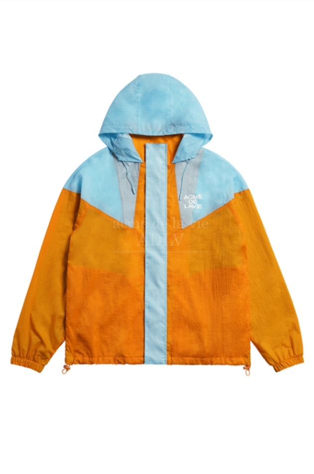 アクメドラビ(acme' de la vie)  ADLV WOVEN HOODIE WIND JACKET ORANGE