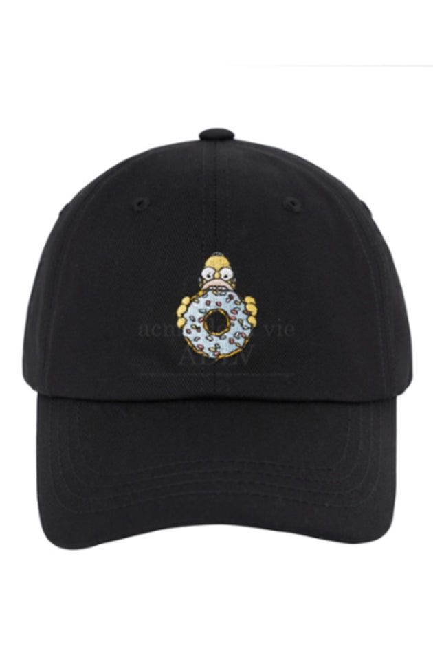 アクメドラビ(acme' de la vie) HOMER BALLCAP BLACK