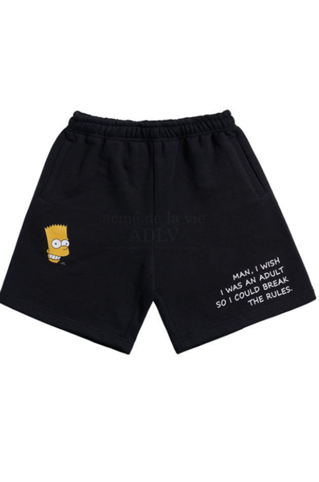 アクメドラビ(acme' de la vie)  BART SHORT PANTS BLACK