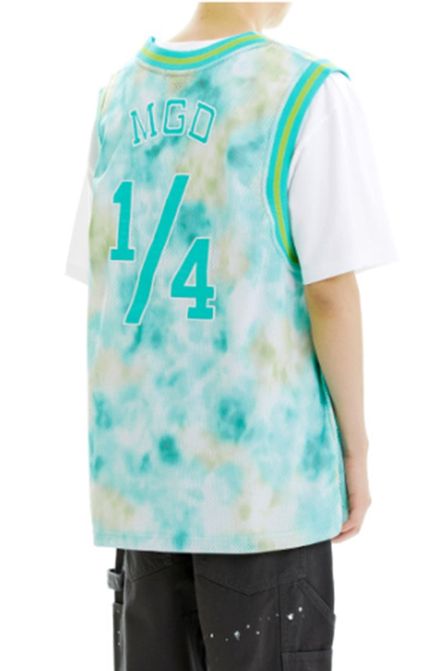 【mahagrid】DYED BASKETBALL JERSEY タイダ mahagrid】DYED BASKETBALL JERSEY タイダ