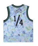 mahagrid (マハグリッド)  DYED BASKETBALL JERSEY [NAVY]