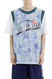 mahagrid (マハグリッド)  DYED BASKETBALL JERSEY [NAVY]