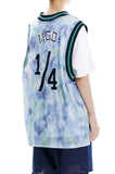 mahagrid (マハグリッド)  DYED BASKETBALL JERSEY [NAVY]