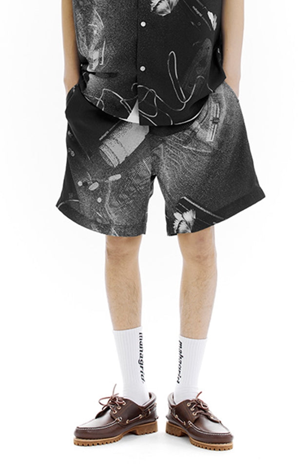 mahagrid (マハグリッド)  GRAVITY SHORT [BLACK]