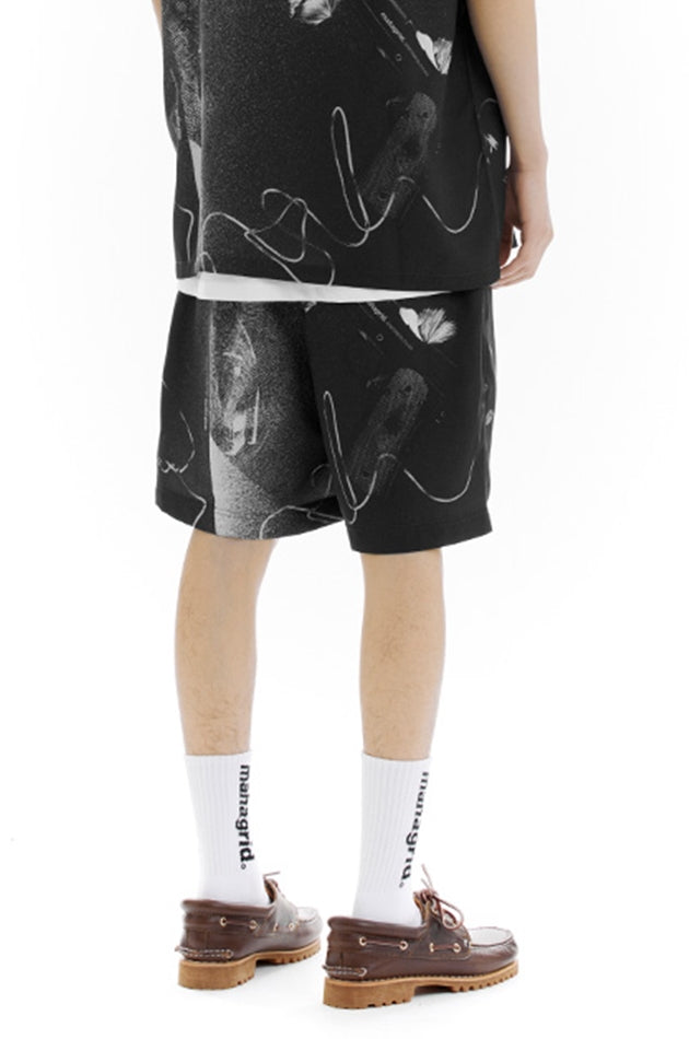 mahagrid (マハグリッド)  GRAVITY SHORT [BLACK]