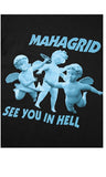 mahagrid (マハグリッド)  SEE YOU IN HELL TEE [BLACK]