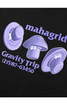 mahagrid (マハグリッド)  MUSHROOM TRIP TEE [BLACK]