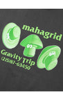 mahagrid (マハグリッド)   MUSHROOM TRIP TEE [CHARCOAL]