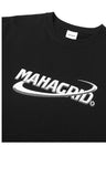 mahagrid (マハグリッド)  PLANET LOGO TEE [BLACK]